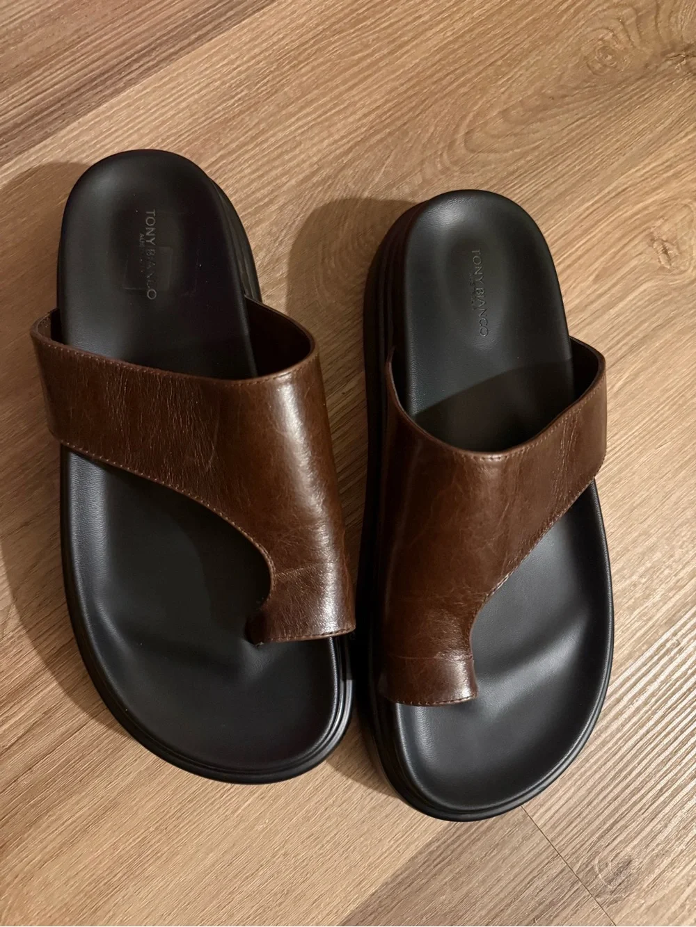 Tony Bianco Jazzy Toe Loop Slip-On Sandals Sole